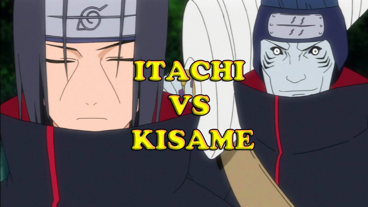 Itachi And Kisame Batlle Wallpaper