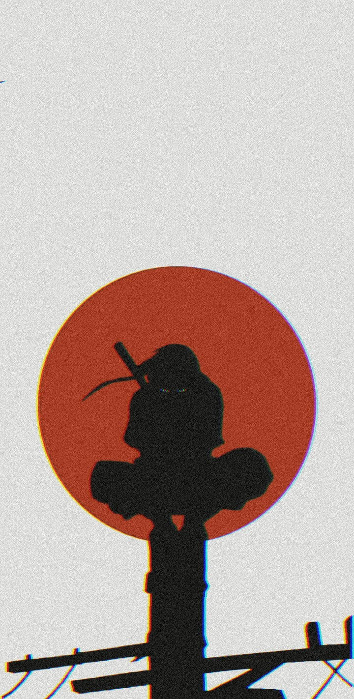 Itachi Cool Red Circle Wallpaper