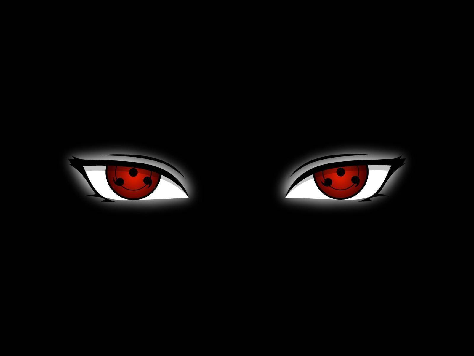 Itachi Sharingan Pair Of Eyes Wallpaper