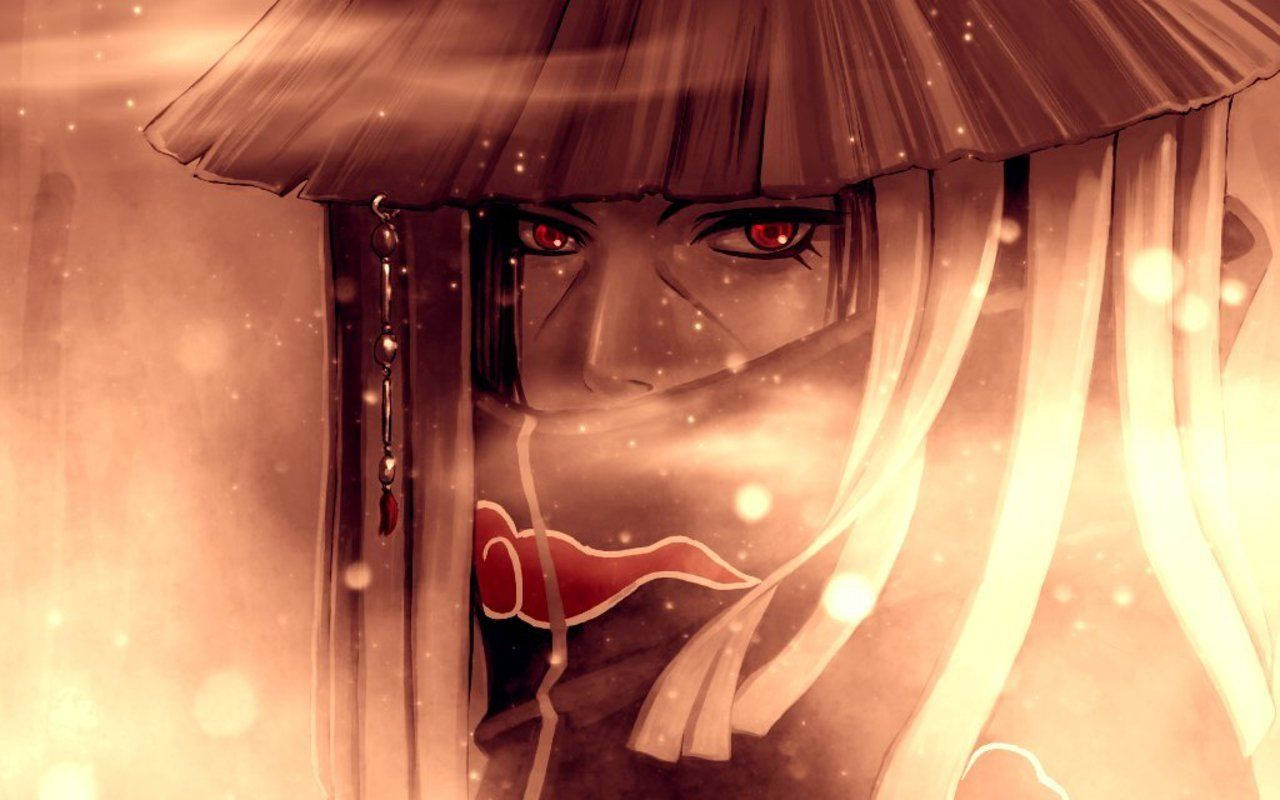 “itachi Uchiha: The Prodigy Ninja Of The Hidden Leaf Village” Wallpaper