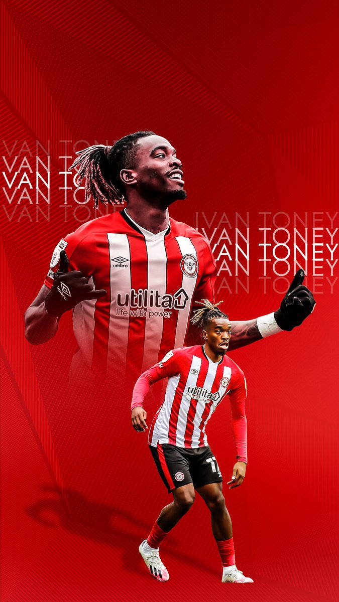 Ivan Toney Of Brentford Fc Wallpaper