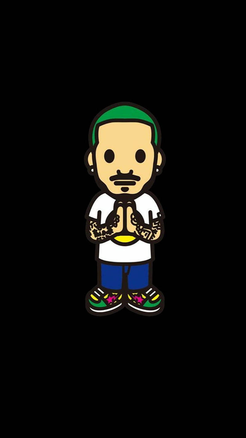 J Balvin Cartoon Bape Wallpaper