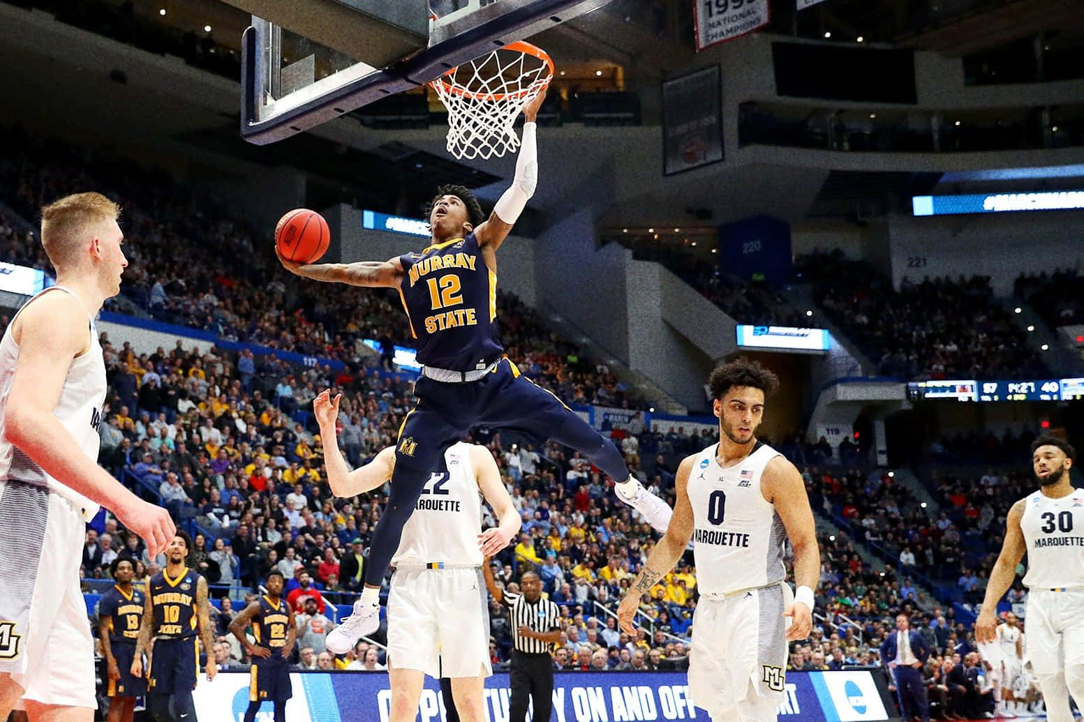 Ja Morrant Dunking Wallpaper