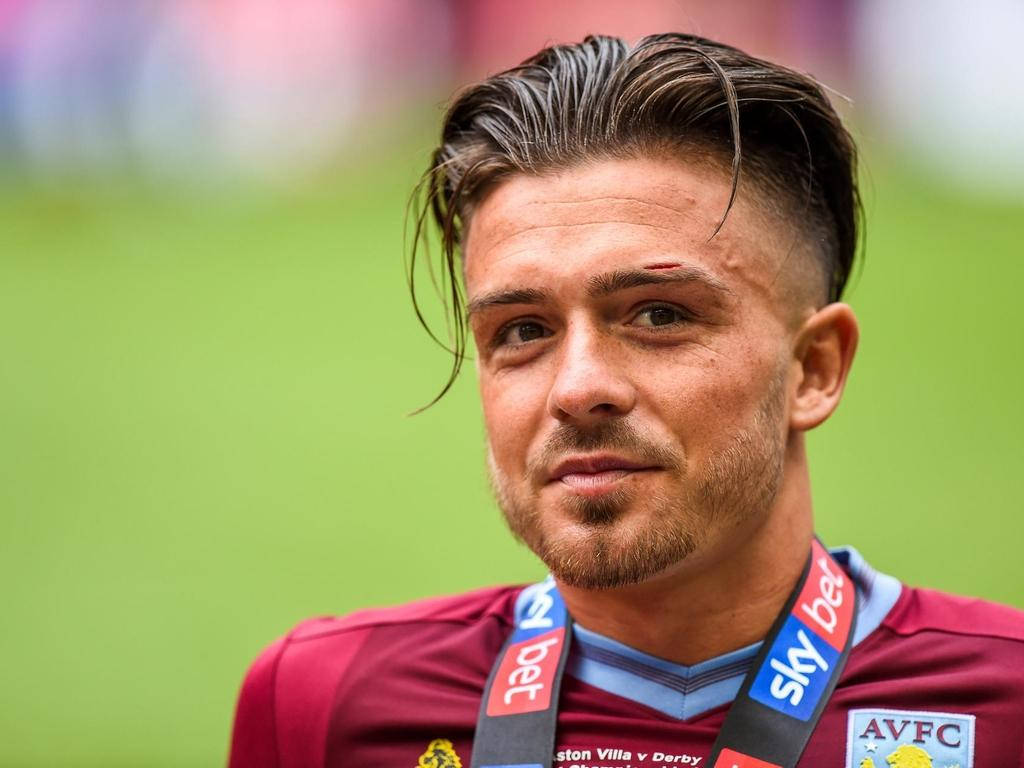 Jack Grealish Looking At Camera Wallpaper