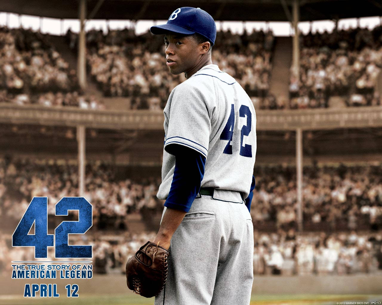 Jackie Robinson 42 Uniform Wallpaper