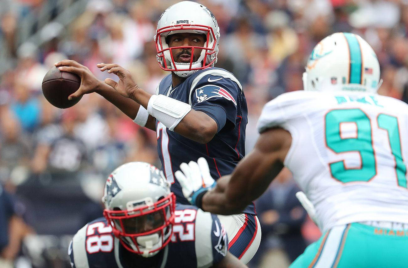 Jacoby Brissett Gets Ready To Throw Wallpaper