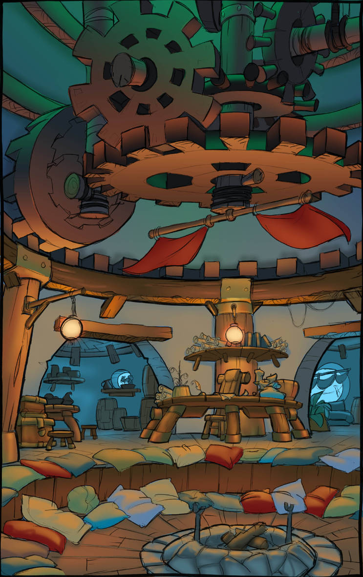 Jak 3 Mayor's Hut Drawing Wallpaper