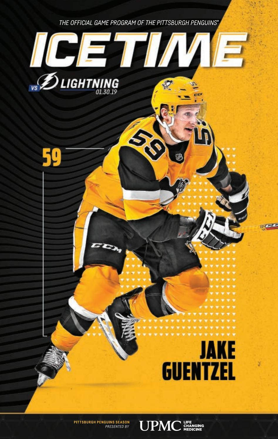 Jake Guentzel Of Nhl Left Winger Wallpaper