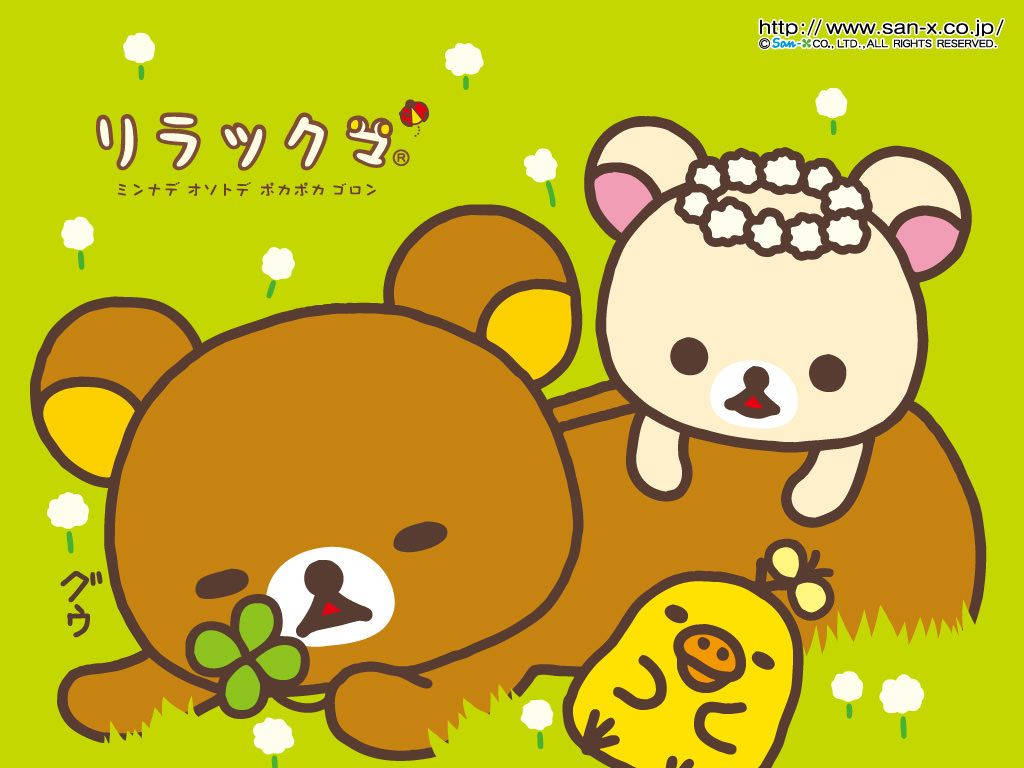 Japanese Kawaii Bear Rilakkuma Wallpaper