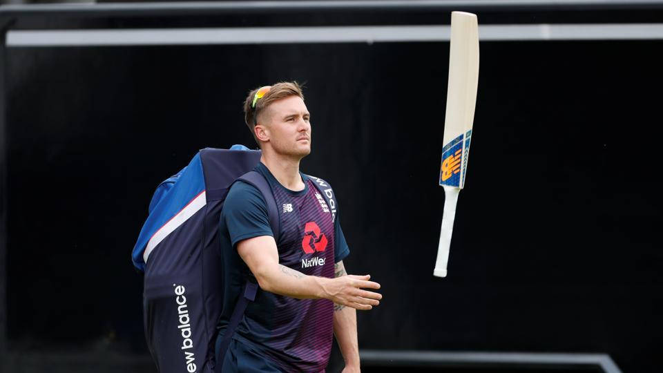 Jason Roy Captivating The Cricket Ground Wallpaper