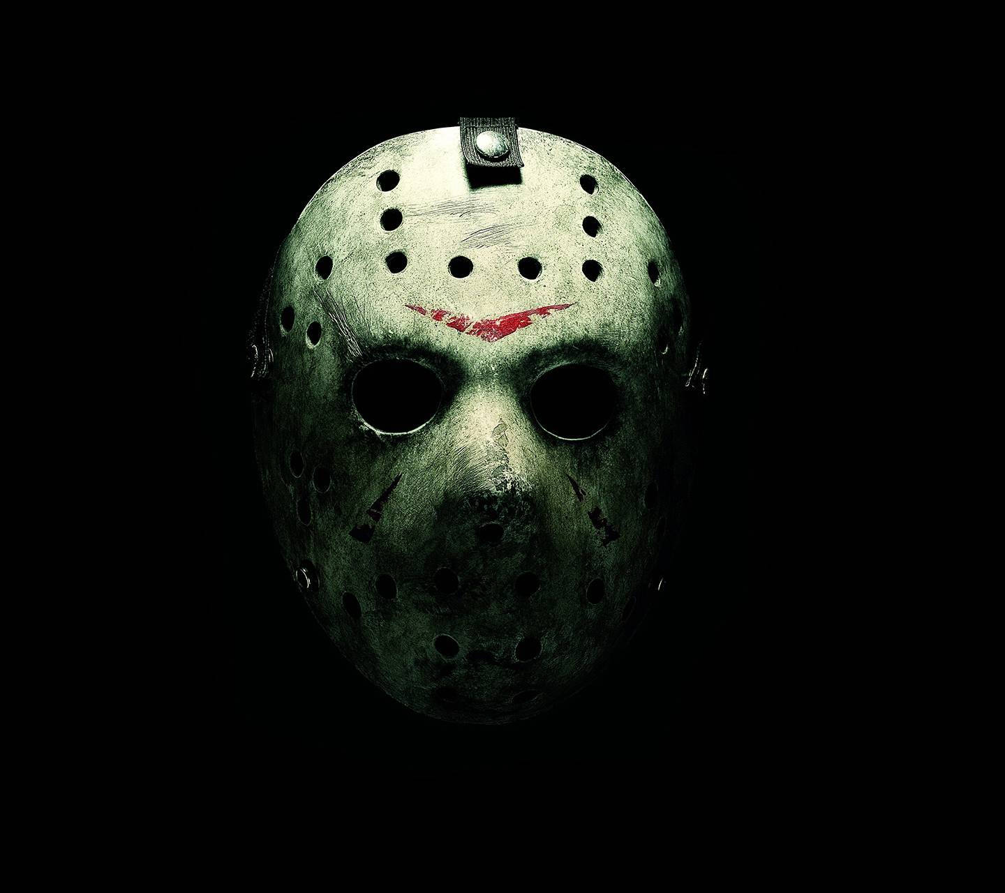 Jason Voorhees Chiaroscuro Mask Wallpaper