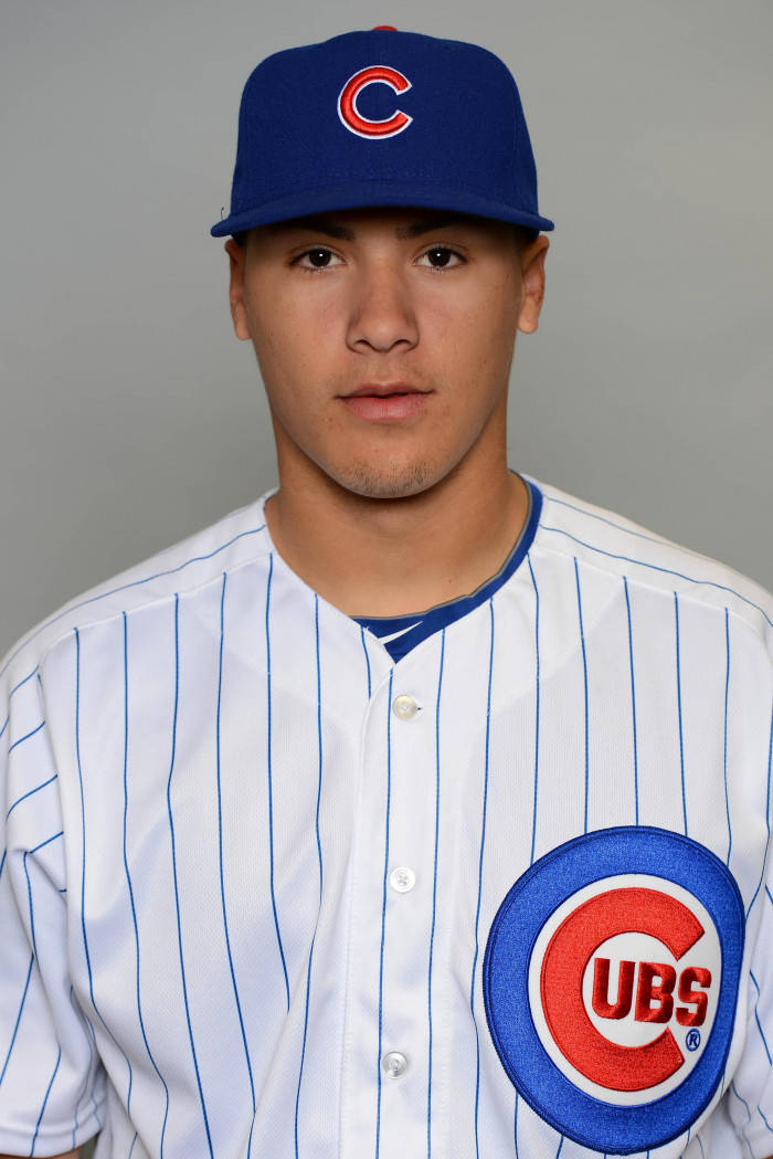 Javier Baez Chicago Cubs Portrait Wallpaper