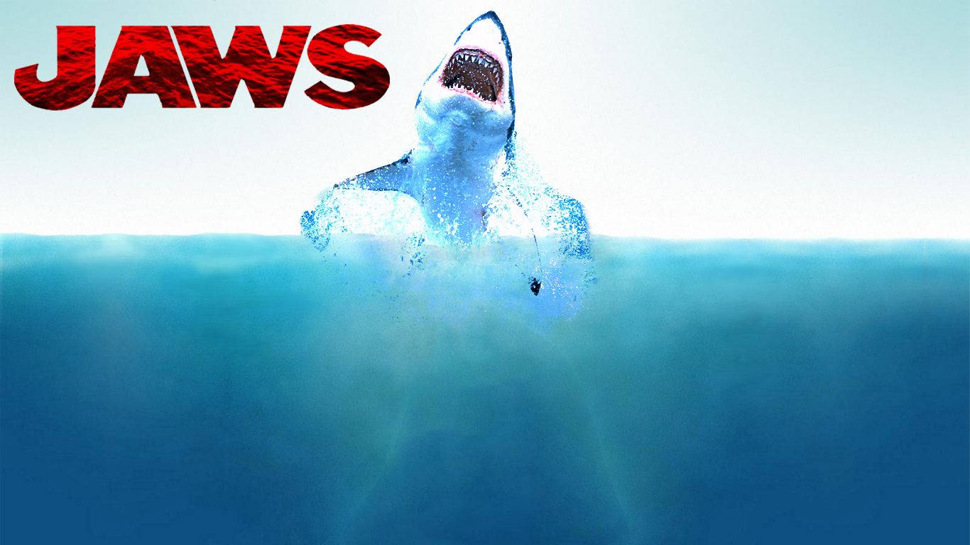 Jaws Takes A Leap Wallpaper