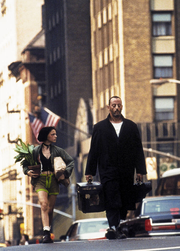 Jean Reno Young Natalie Portman Movie Wallpaper