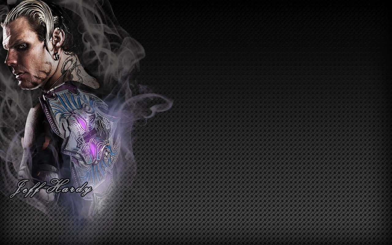 Jeff Hardy With Championship Belt Wallpaper