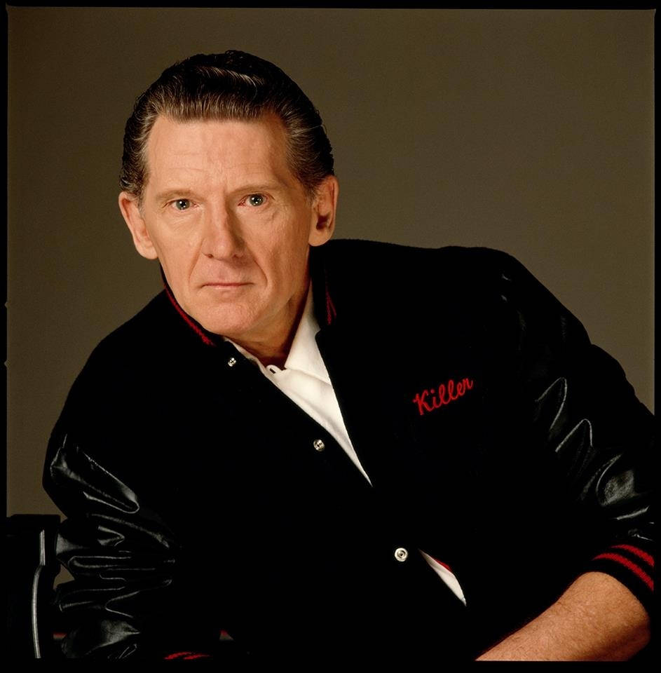 Jerry Lee Lewis With Killer Jacket Wallpaper