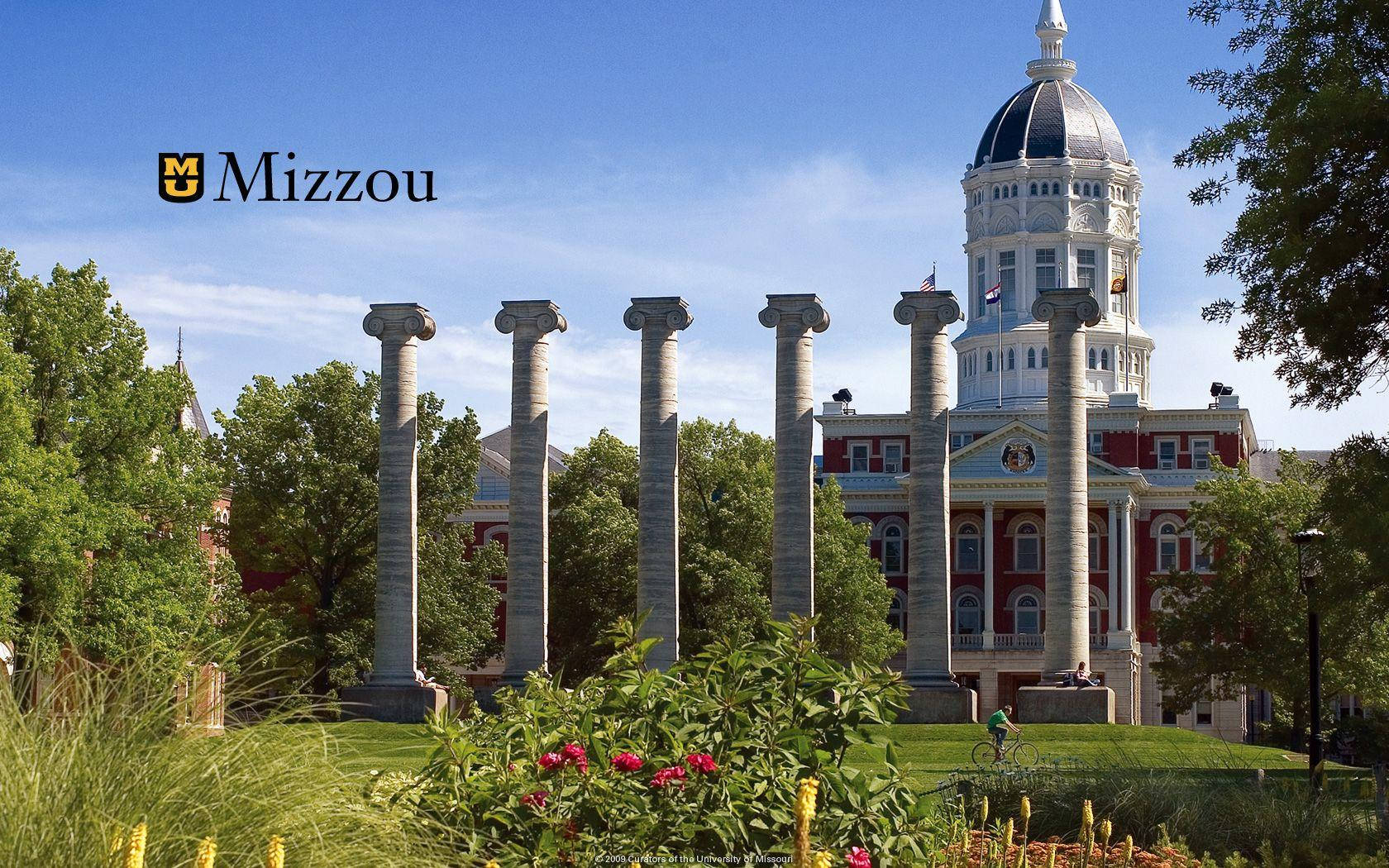 Jesse Hall And The Columns University Of Missouri Wallpaper