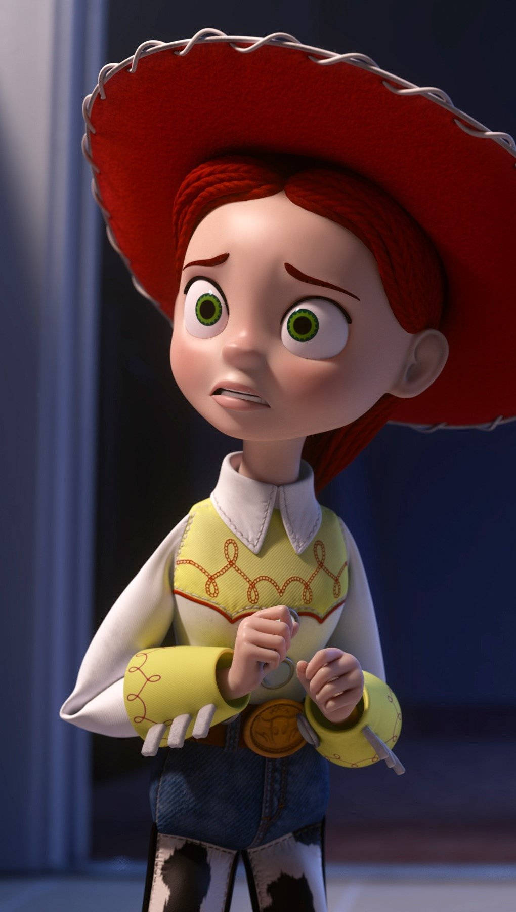 Jessie Toy Story Worried Wallpaper