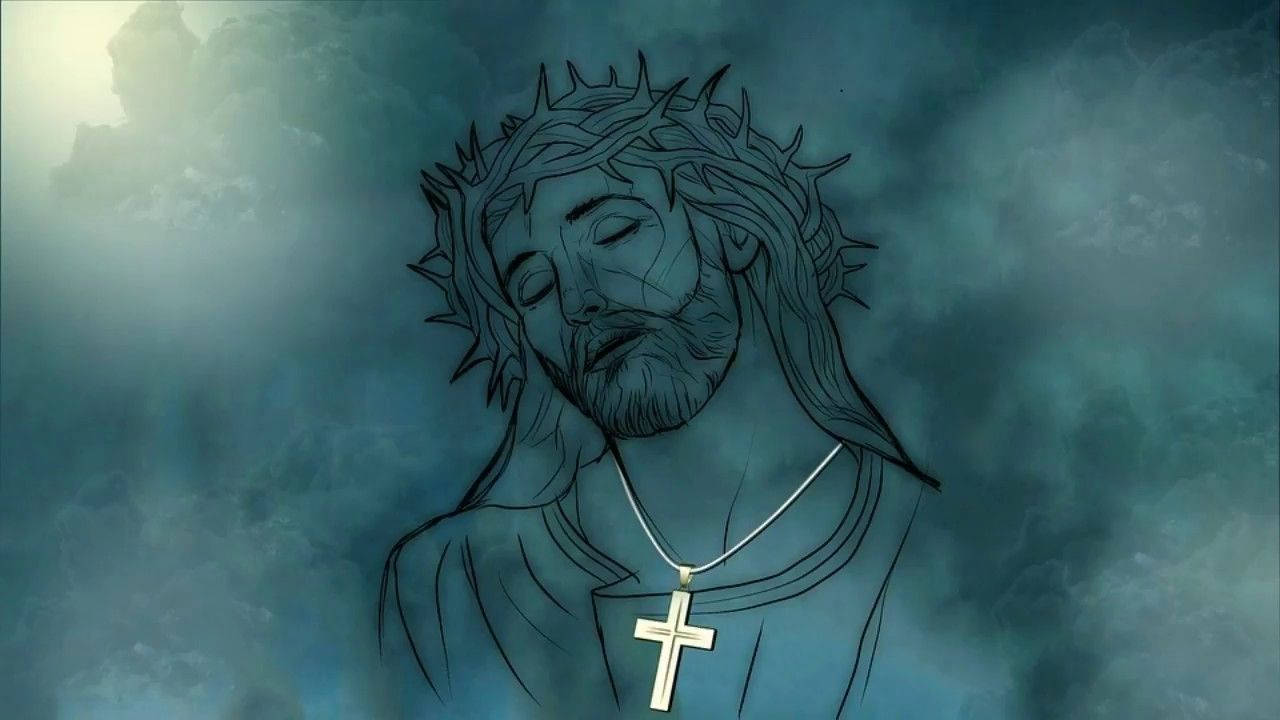 Jesus Suffering To Redeem Our Sins Wallpaper