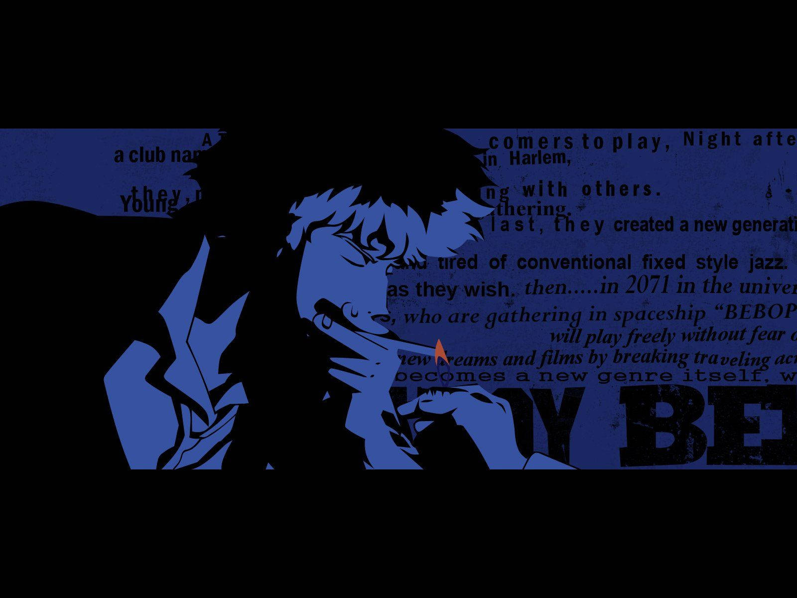 Jet Black, Spike Spiegel And Faye Valentine Of Cowboy Bebop Wallpaper