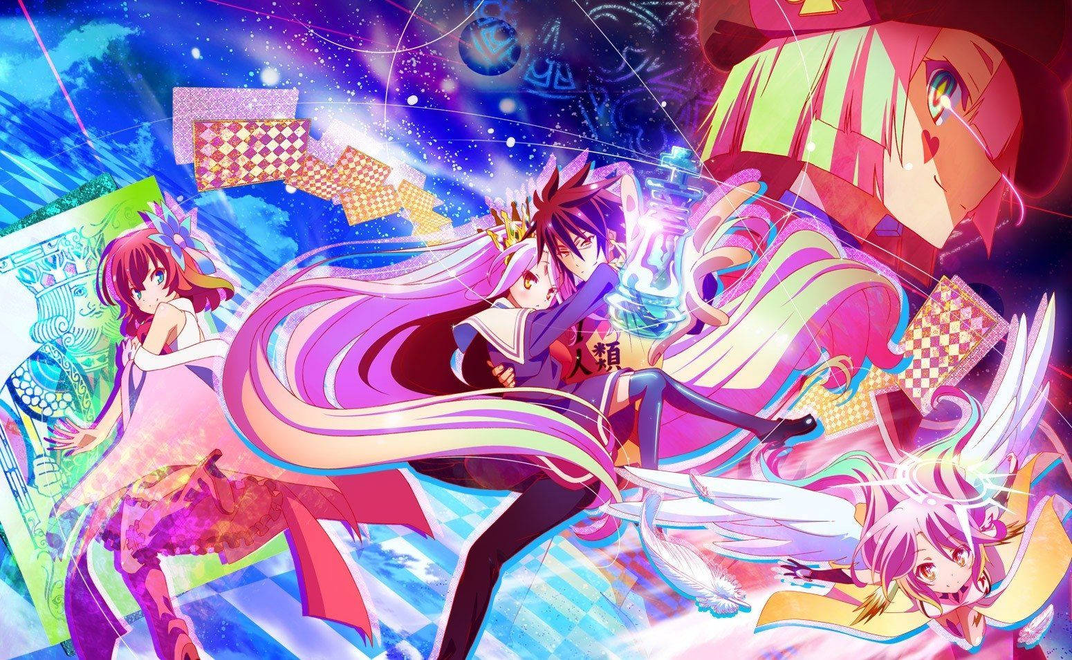 Jibril And Shiro – The God And Human Of No Game No Life Wallpaper