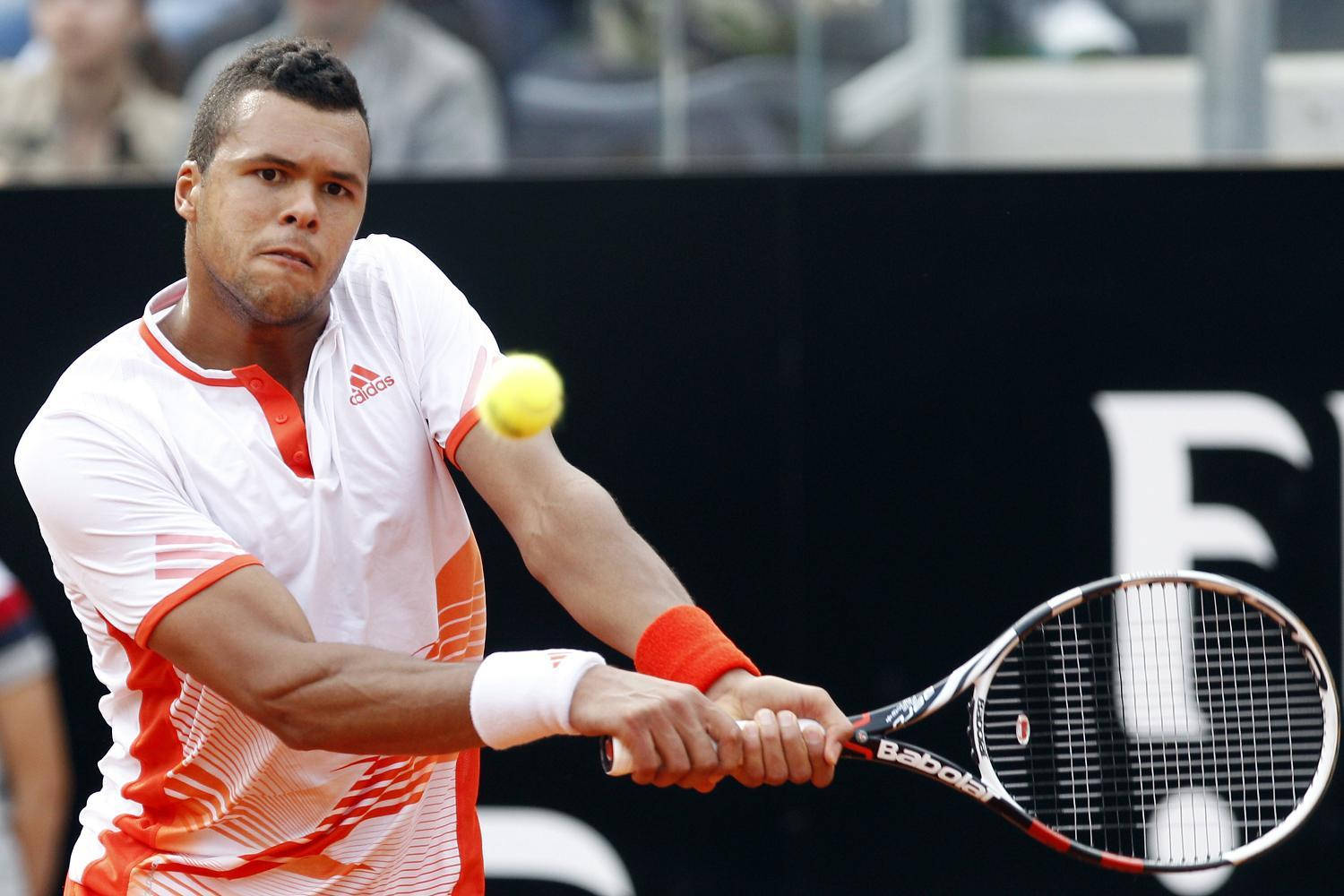 Jo-wilfried Tsonga Frowning Wallpaper