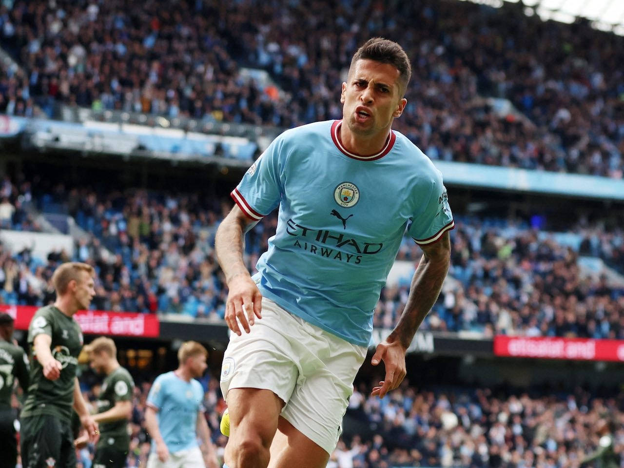 Joao Cancelo Sideways Wallpaper