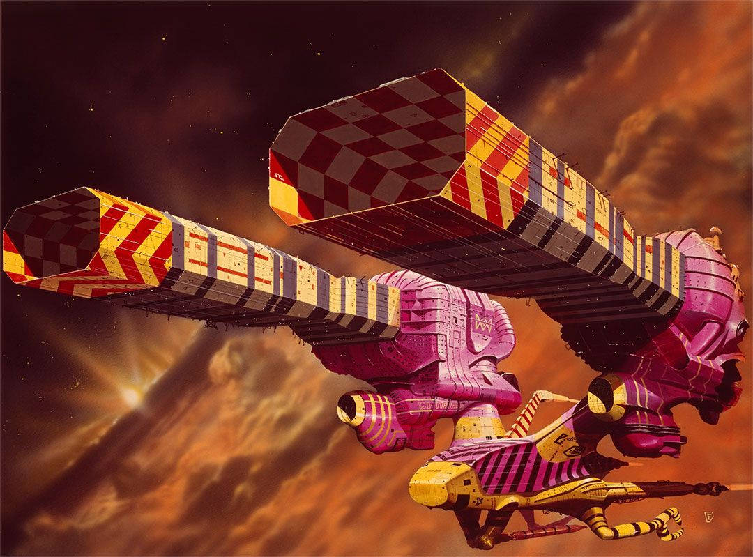 Jodorowsky's Dune Movie Spaceship Wallpaper