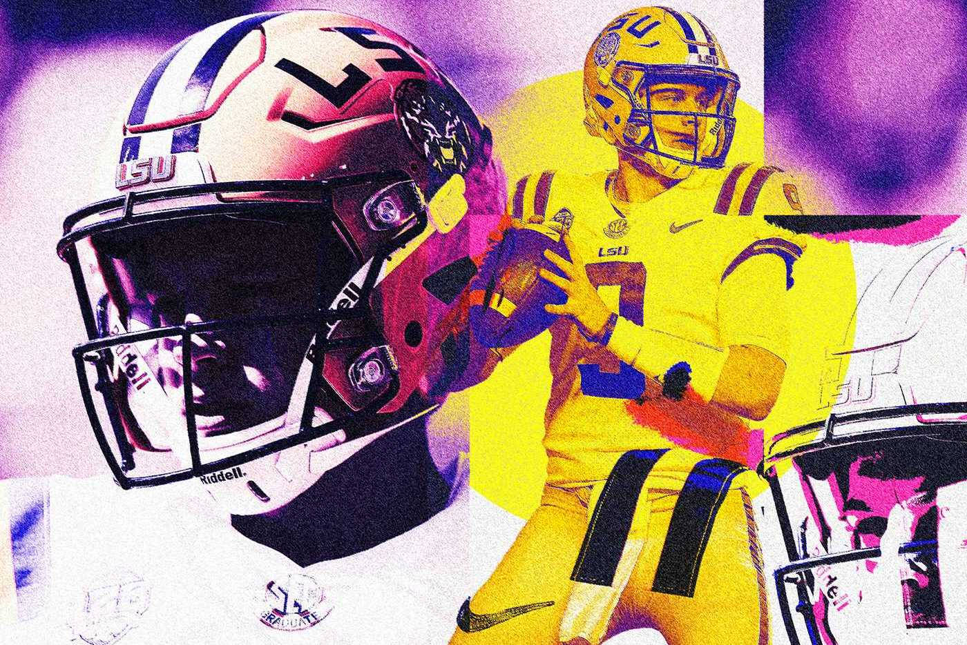 Joe Burrow Digital Edit Wallpaper