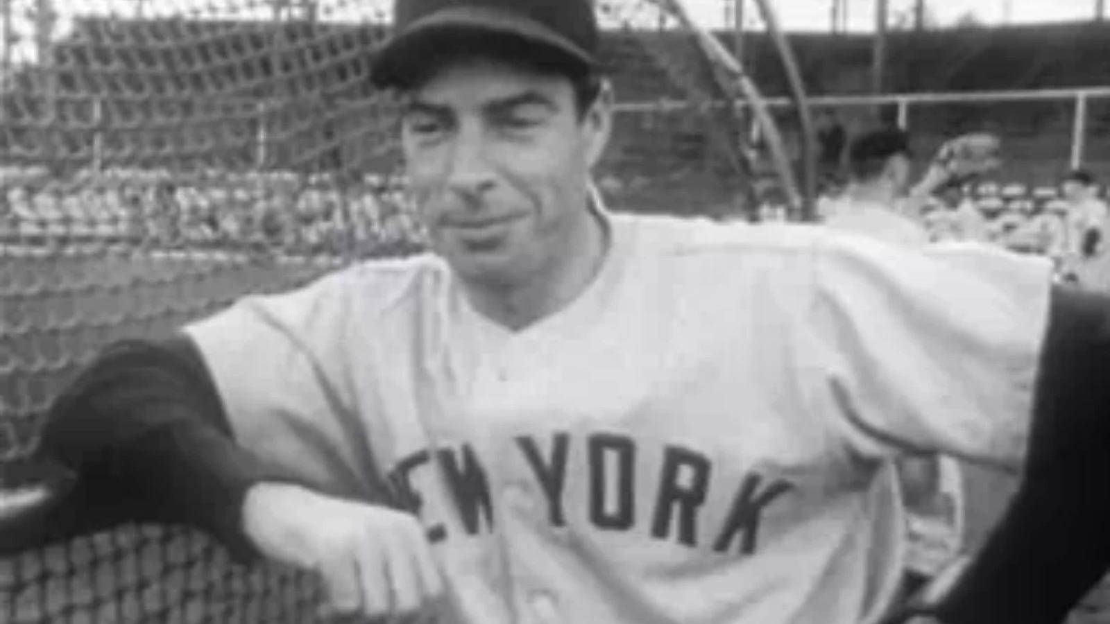 Joe Dimaggio In Net Wallpaper