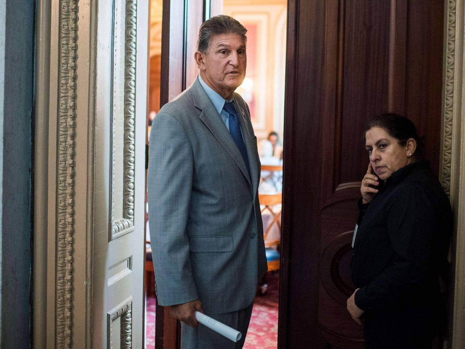 Joe Manchin On The Door Wallpaper