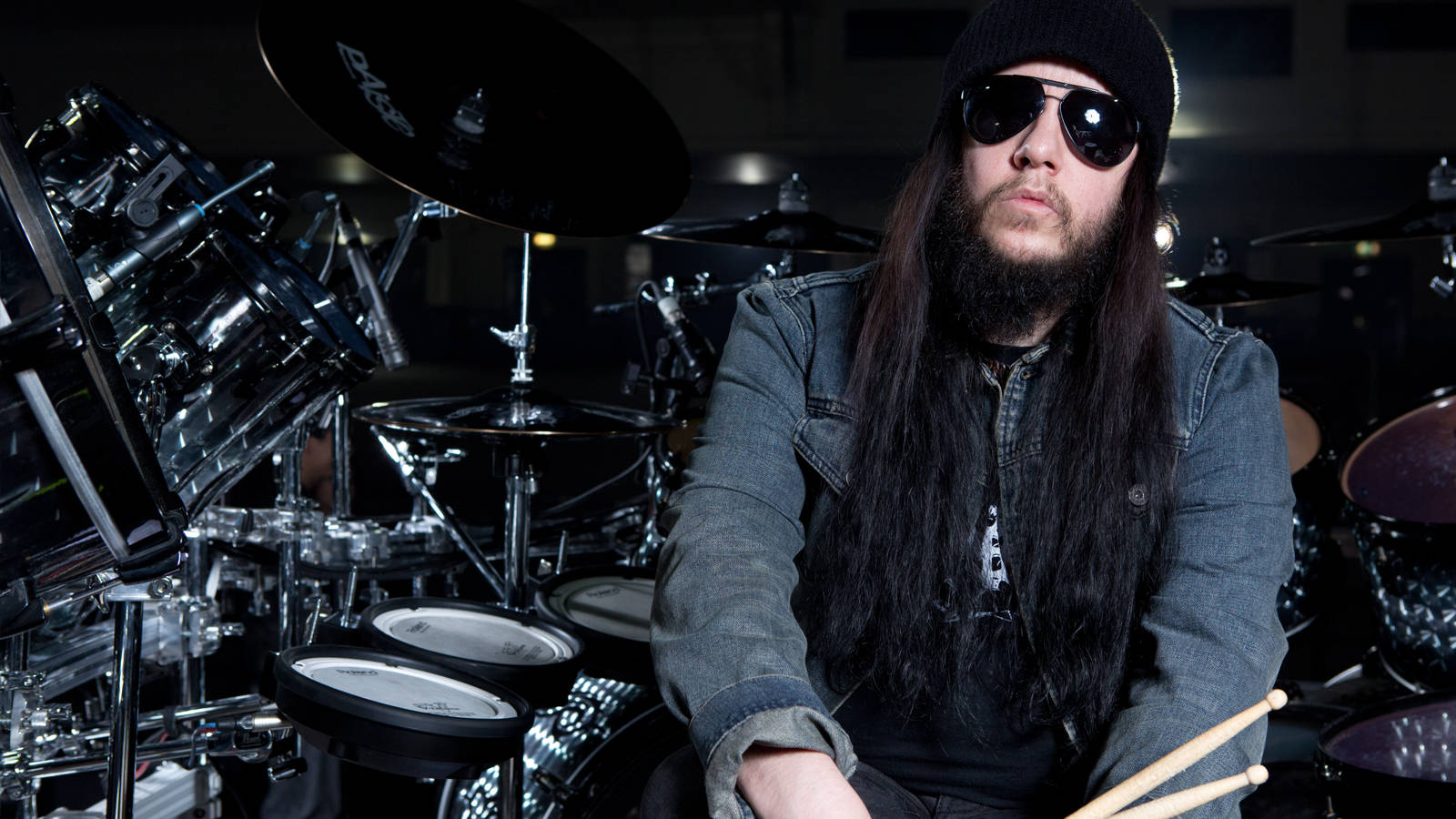 Joey Jordison Long Hair Wallpaper