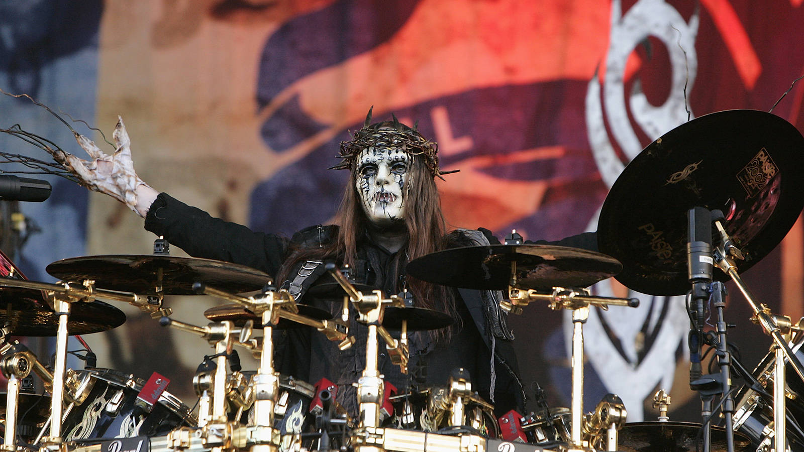 Joey Jordison Metal Drummer Wallpaper