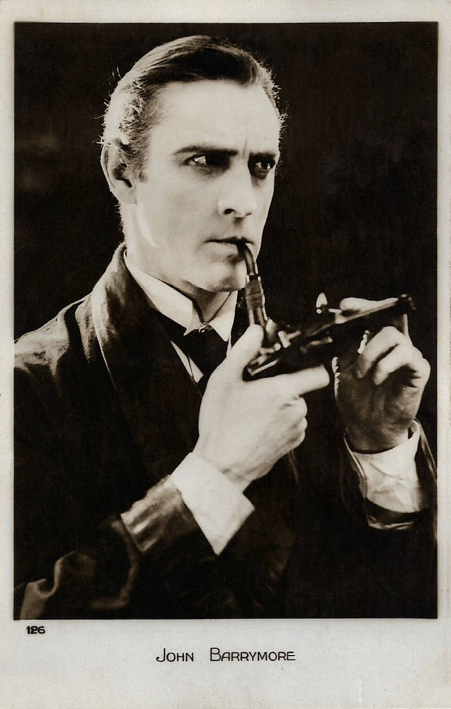 John Barrymore Hamlet Sherlock Holmes Wallpaper