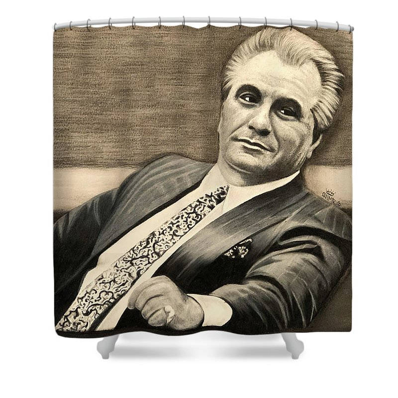 John Gotti Aesthetic Portrait Wallpaper