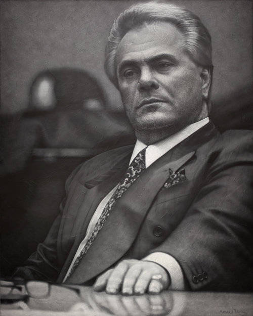 John Gotti Gray Art Wallpaper