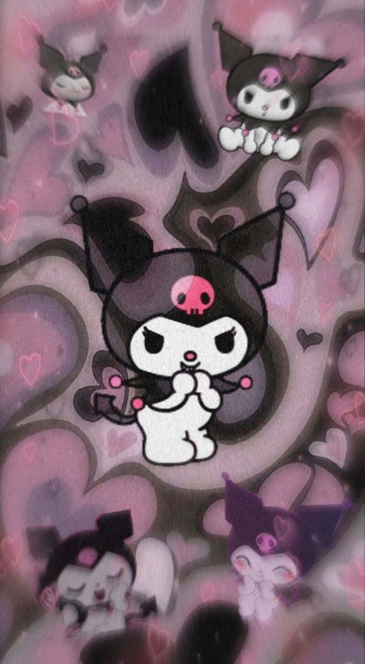 Join Emo Hello Kitty For An Adventure Of Fun And Self Expression Wallpaper