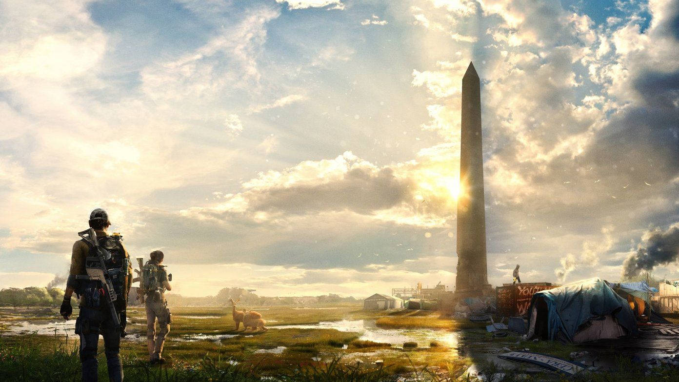 Join Forces With Agents And Explore An Open World In The Division 2 Wallpaper