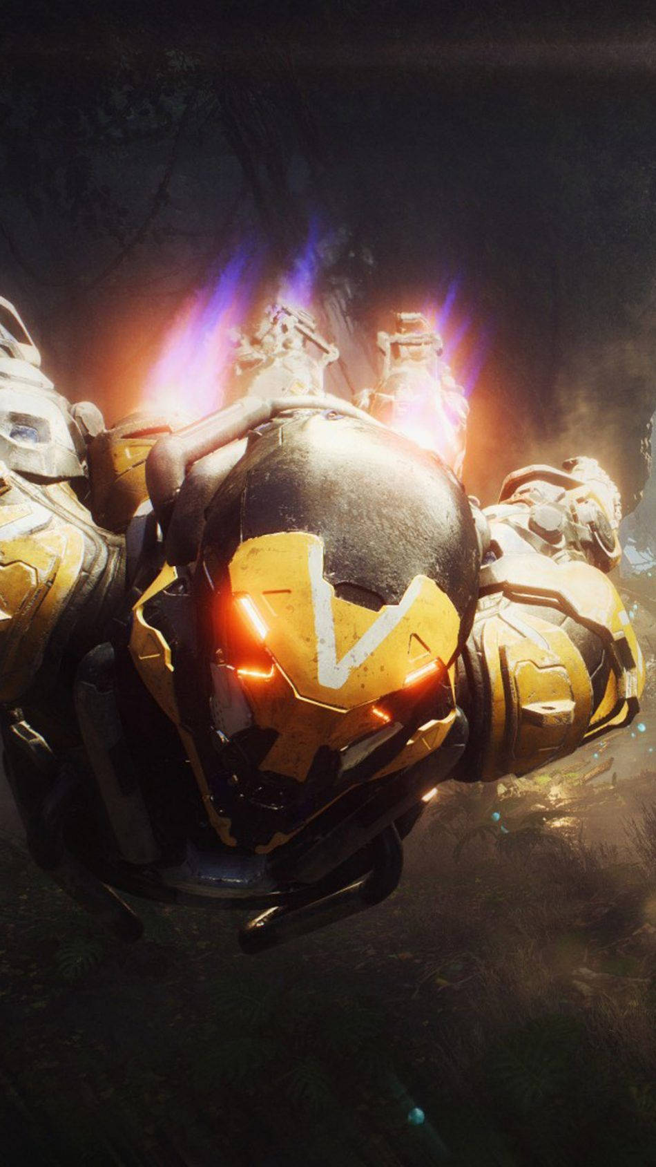 Join The Fight With Anthem's Exosuit Wallpaper