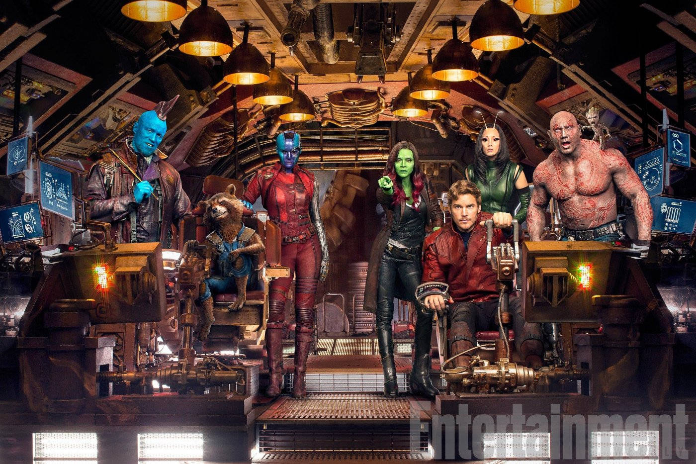 Join The Guardians Of The Galaxy On A Thrilling Intergalactic Journey. Wallpaper