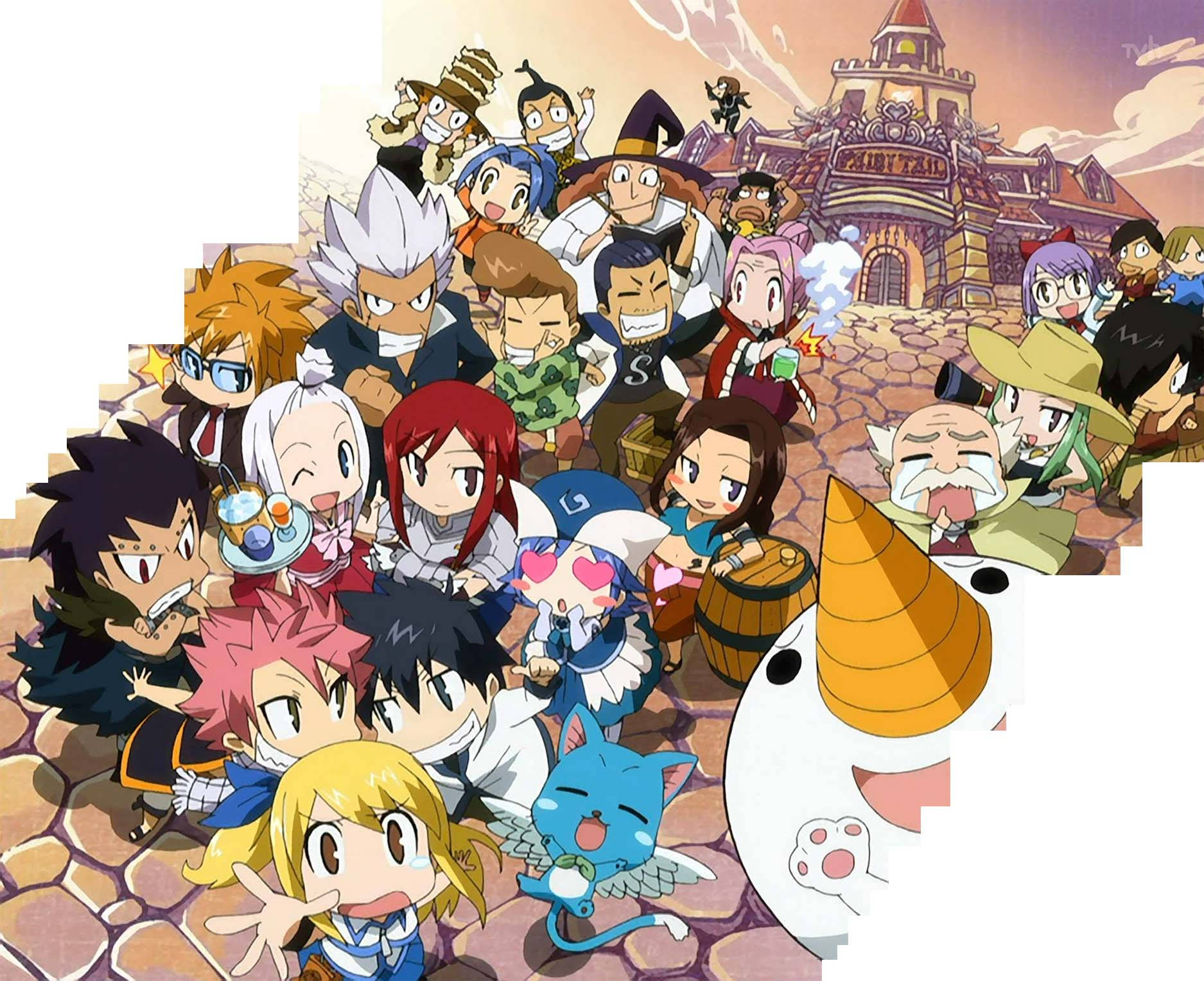 Join The Magical Adventure Of Fairy Tail Wallpaper