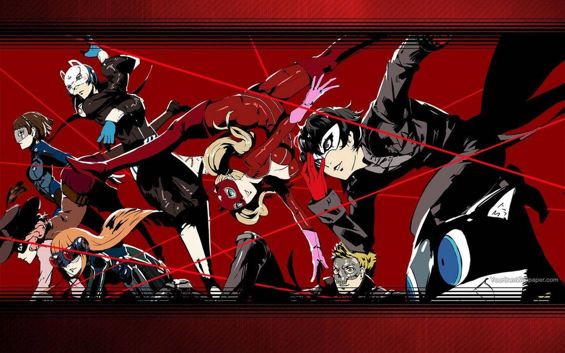 Join The Phantom Thieves Of Hearts! Wallpaper