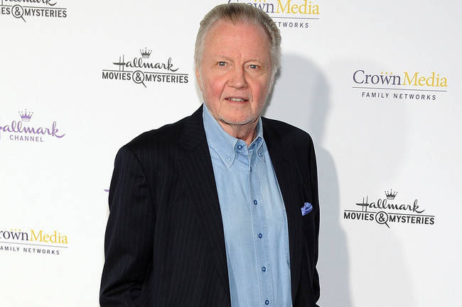 Jon Voight With Crown Media Wallpaper