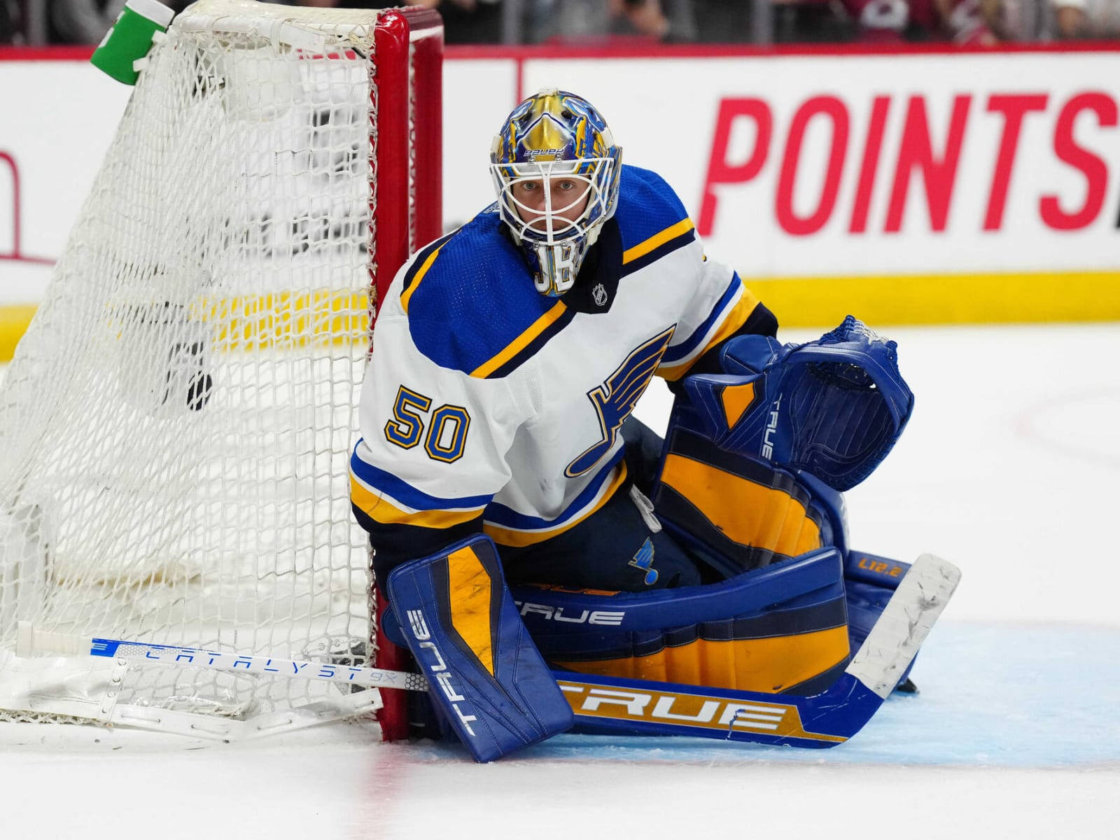 Jordan Binnington, The St. Louis Blues' Remarkable Goaltender Wallpaper