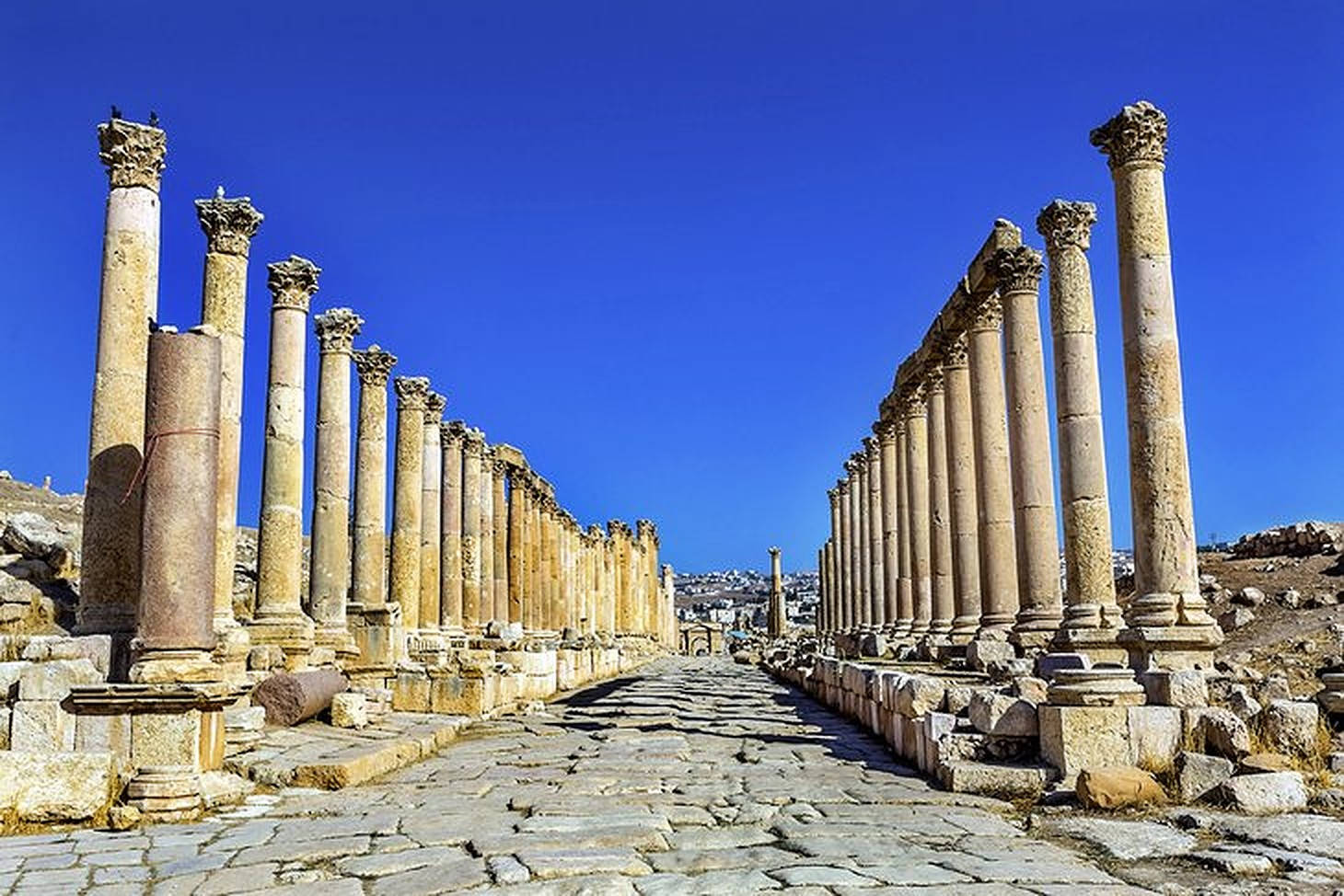 Jordan Jerash Ruins Wallpaper