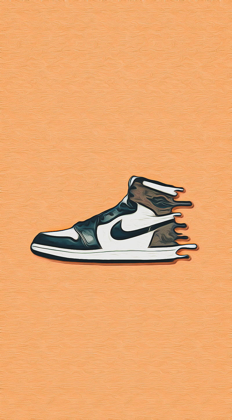 Jordan Shoes Digital Artwork Wallpaper