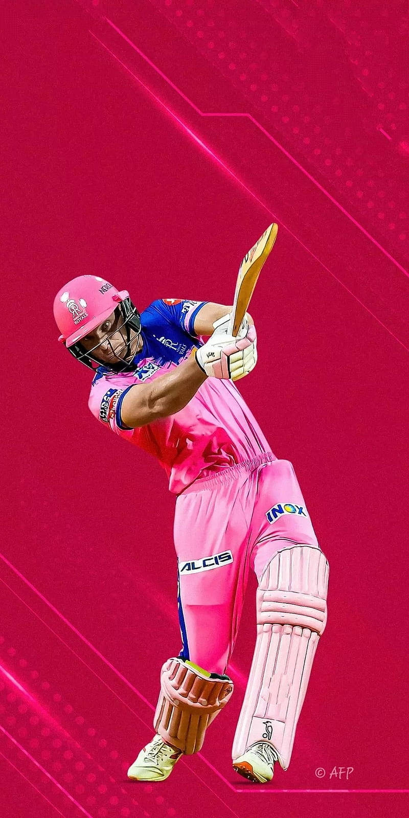 Jos Buttler In Pink Wallpaper