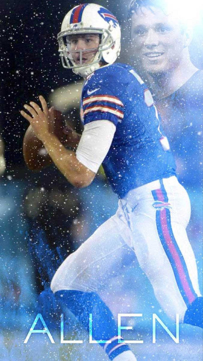 Josh Allen Nfl Aesthetic Wallpaper