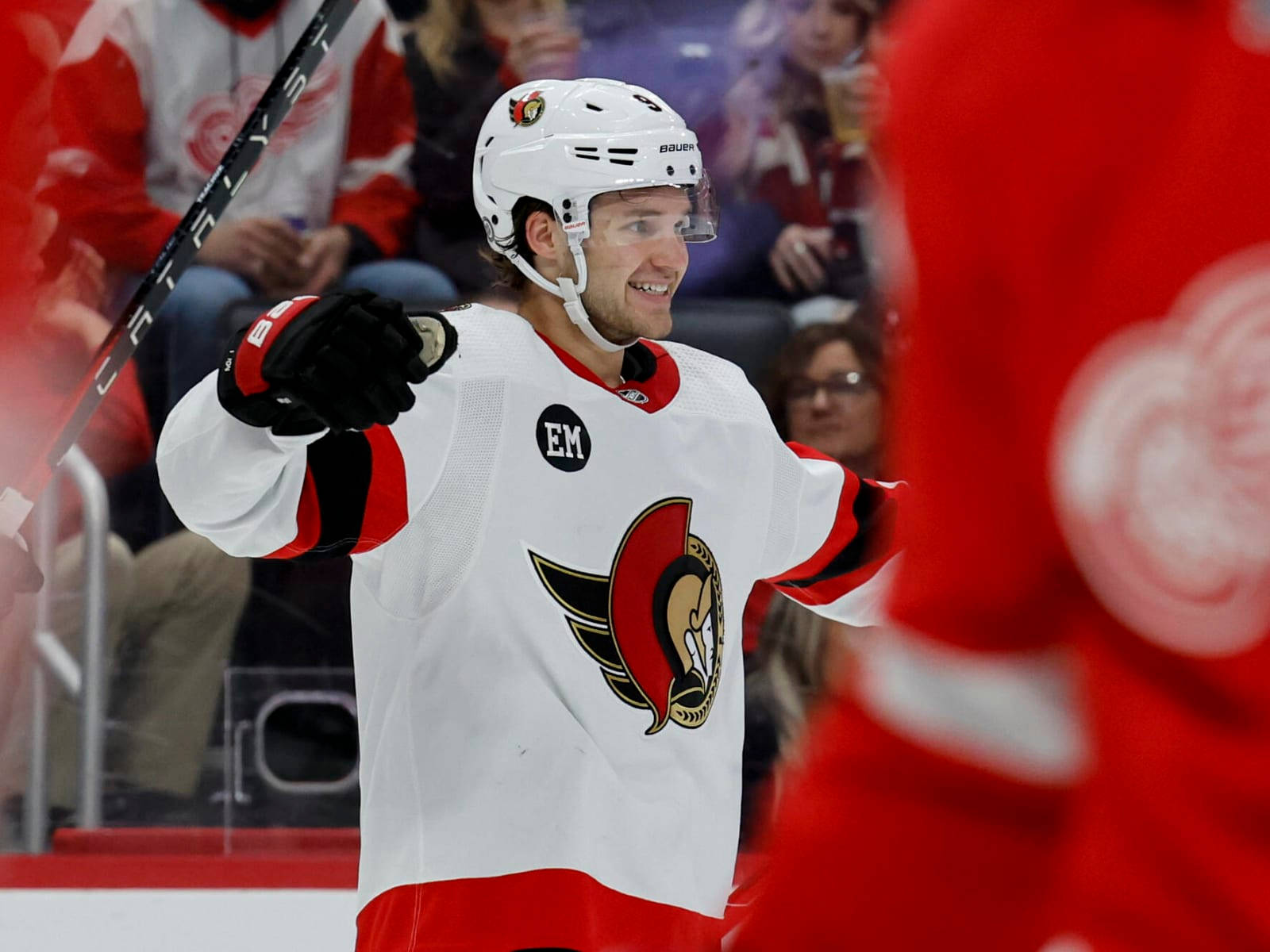 Josh Norris Ottawa Senators Star Player Wallpaper