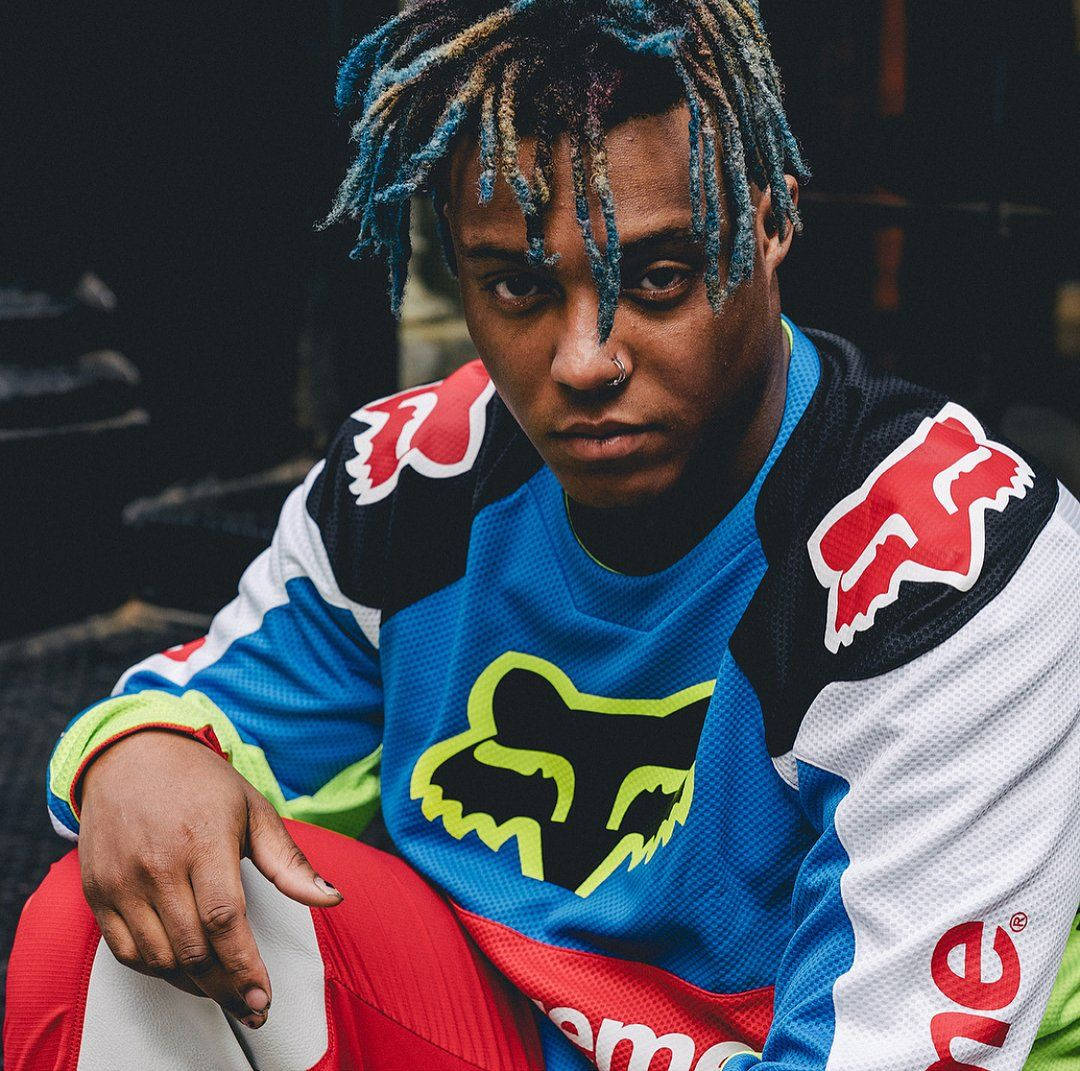 Juice Wrld 999 Supreme Fox Racing Wallpaper